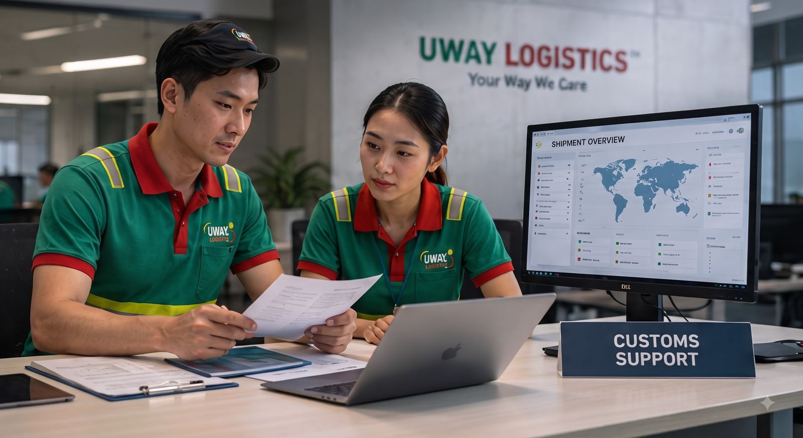 Khai báo hải quan UWAY