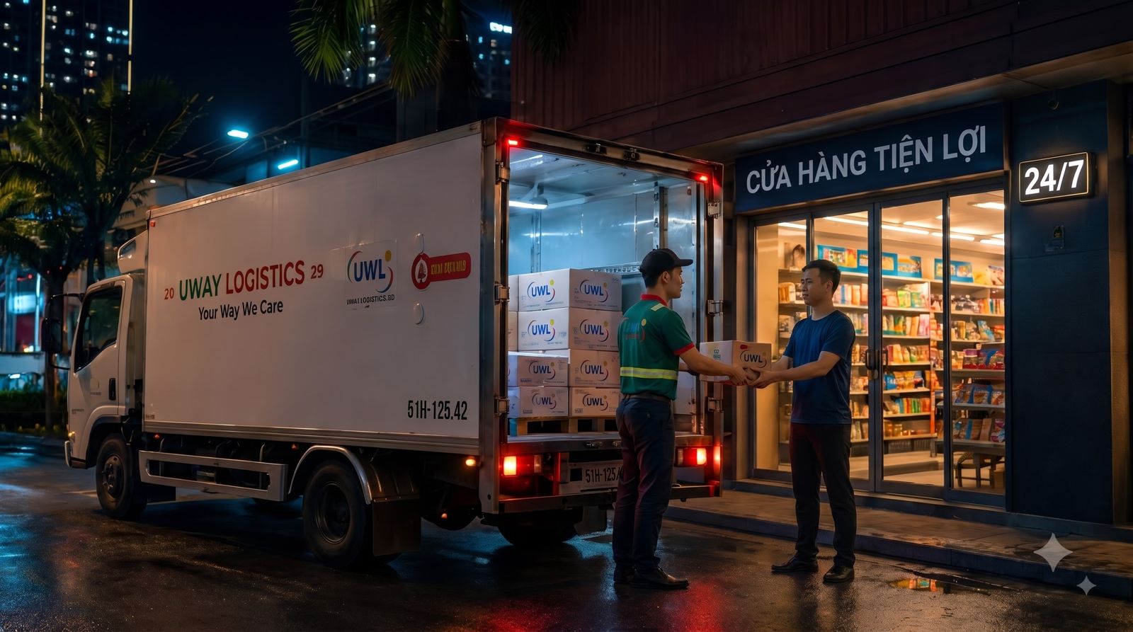 Giao hàng chặng cuối UWAY